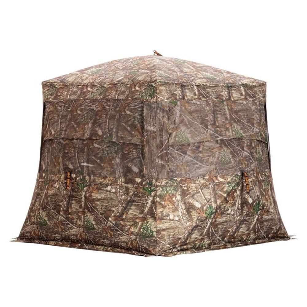 Rhino Blinds Ground Blinds Rhino Blinds Right Handino Low Hub Blind Mossy Oak Country