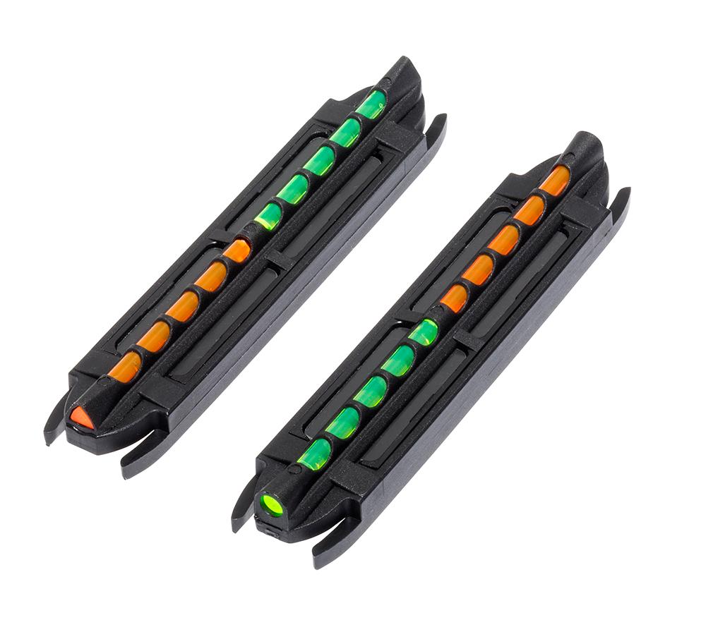 Hiviz Shotgun Sights Hiviz HIVIZ Two-In-One Magnetic Shotgun Sight with Green & Orange LitePipe