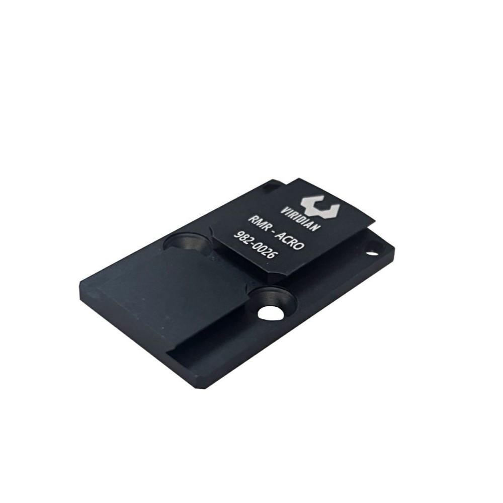 Viridian Green Laser Red Dot Sight Mounts & Adapters Viridian Green Laser Viridian RFX 45 RMR Mounting Adapter Black
