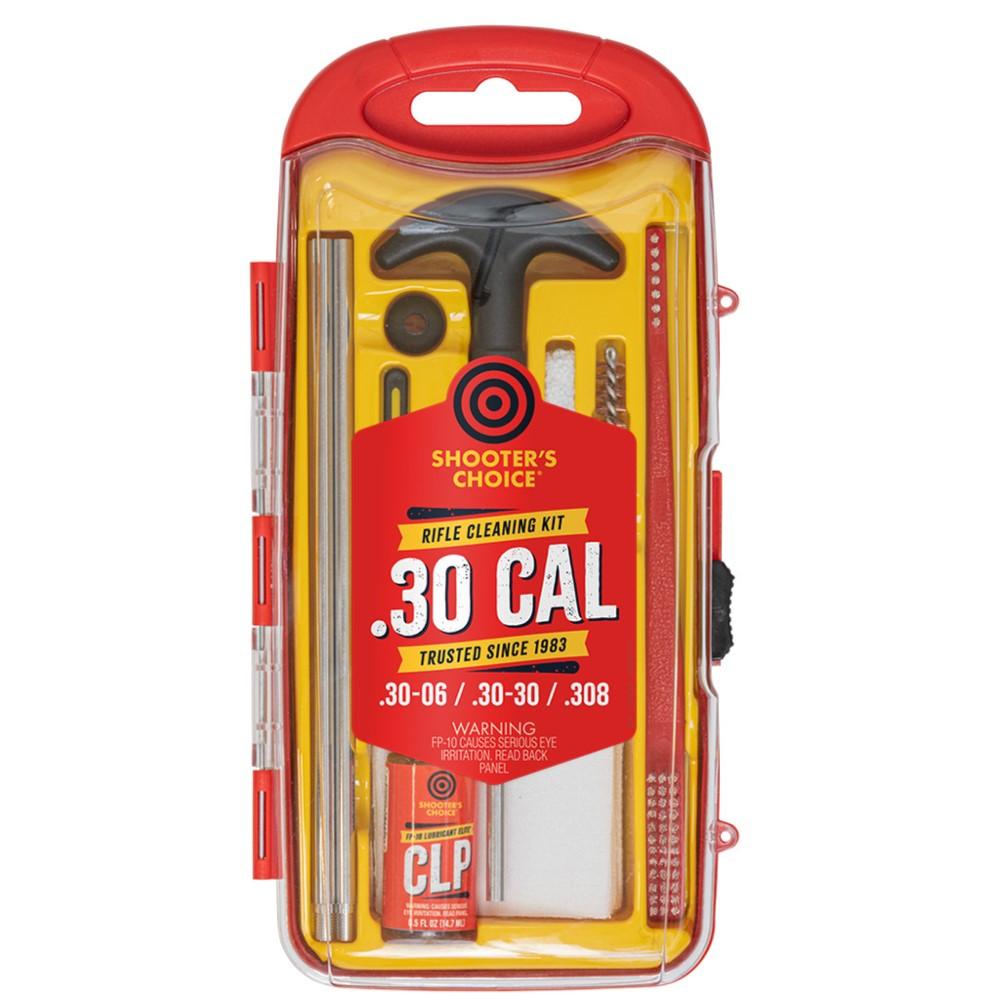 Shooters Choice Gun Cleaning Kits Shooters Choice LLC Shooters Choice .30 Cal Rifle Cleaning Kit with Aluminum Rod