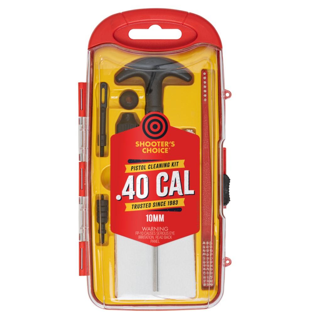 Shooters Choice Gun Cleaning Kits Shooters Choice LLC Shooters Choice 40 Cal Handgun Cleaning Kit with Aluminum Rod