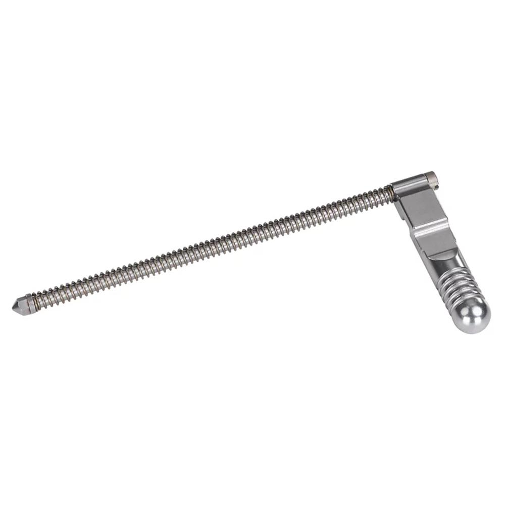 Volquartsen Custom Charging Handles/Bolt Knobs Volquartsen Custom Volquartsen Extended Bolt Handle and Recoil Rod Assembly for 10/22 Silver
