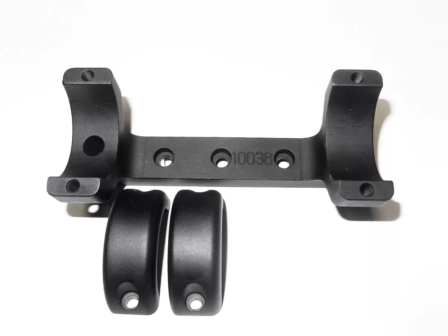 DNZ Bases & Mounts by Gun Make & Model DNZ Integrated Rings & Base Mount - CVA Black Powder Rifles 30mm High - Black