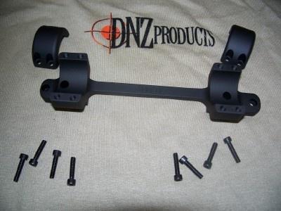 DNZ Bases & Mounts by Gun Make & Model DNZ Freedom Reaper 1-Piece Tactical Scope Mount - Remington 700 LA Right Hand 1" Low Tactical Black
