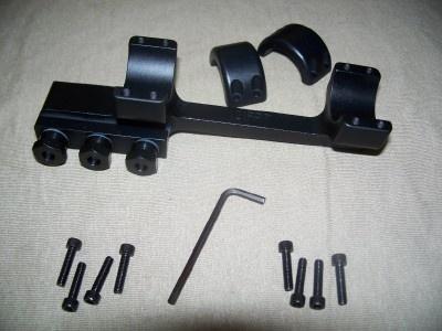 DNZ Optics|Picatinny-Style Universal Mounts DNZ Freedom Reaper 1-Piece Forward Ring Picatinny Rail Mount - 1" Black