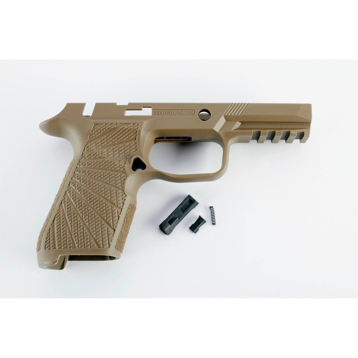 Wilson Combat Grips Wilson Combat Wilson Combat Grip Module for Sig Sauer P320 Compact Manual Safety Tan