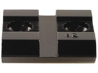 Weaver Bases & Mounts by Gun Make & Model Weaver Weaver Standard Top Mount Aluminum Scope Base - Black - #12 - For Remington Ruger Savage Sears StevensWinchester H&R Marlin Mossberg