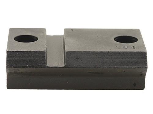 Weaver Bases & Mounts by Gun Make & Model Weaver Weaver Grand Slam Steel Top Mount Scope Base - Matte Black - #S61 - Anschutz 1568 REAR