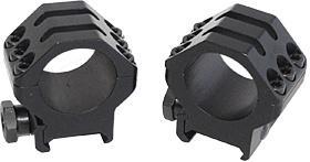Weaver Scope Rings Weaver Weaver 6-Hole Aluminum Scope Rings - Matte - 1" Medium
