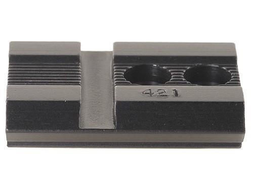 Weaver Bases & Mounts by Gun Make & Model Weaver Weaver Standard Top Mount Aluminum Scope Base - Matte - #421M - Remington 7 With 4 Hole