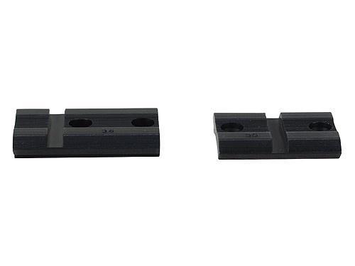 Weaver Bases & Mounts by Gun Make & Model Weaver Weaver 2-Piece (Pairs) Top Mount Aluminum Scope Base - Matte - Remington 700 LA