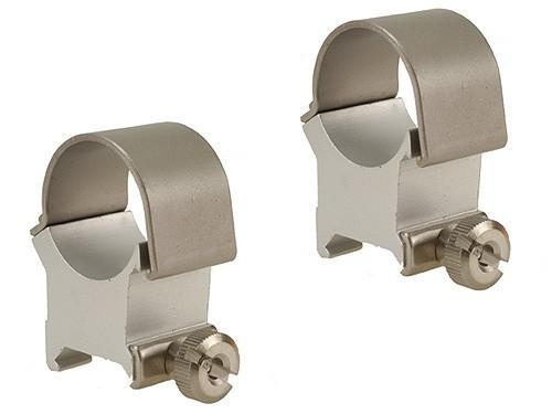 Weaver Scope Rings Weaver Weaver Detachable Top Mount Aluminum Scope Rings 1" X-High - Silver