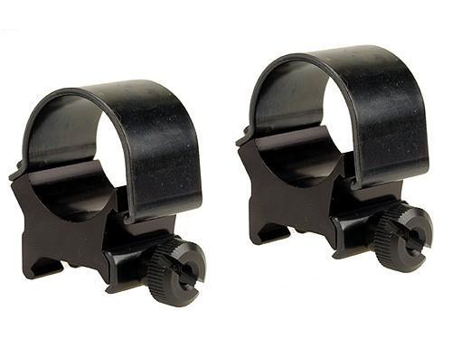 Weaver Scope Rings Weaver Weaver Detachable Top Mount Aluminum Scope Rings 1" High - Matte