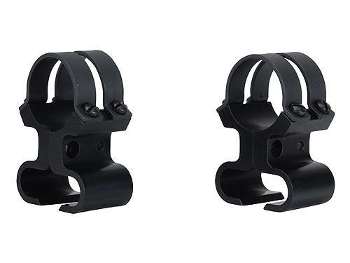 Weaver Scope Rings Weaver Weaver See-Thru Steel Lock Ringmount (Baseless System) - 1" 22 Tip Off Black