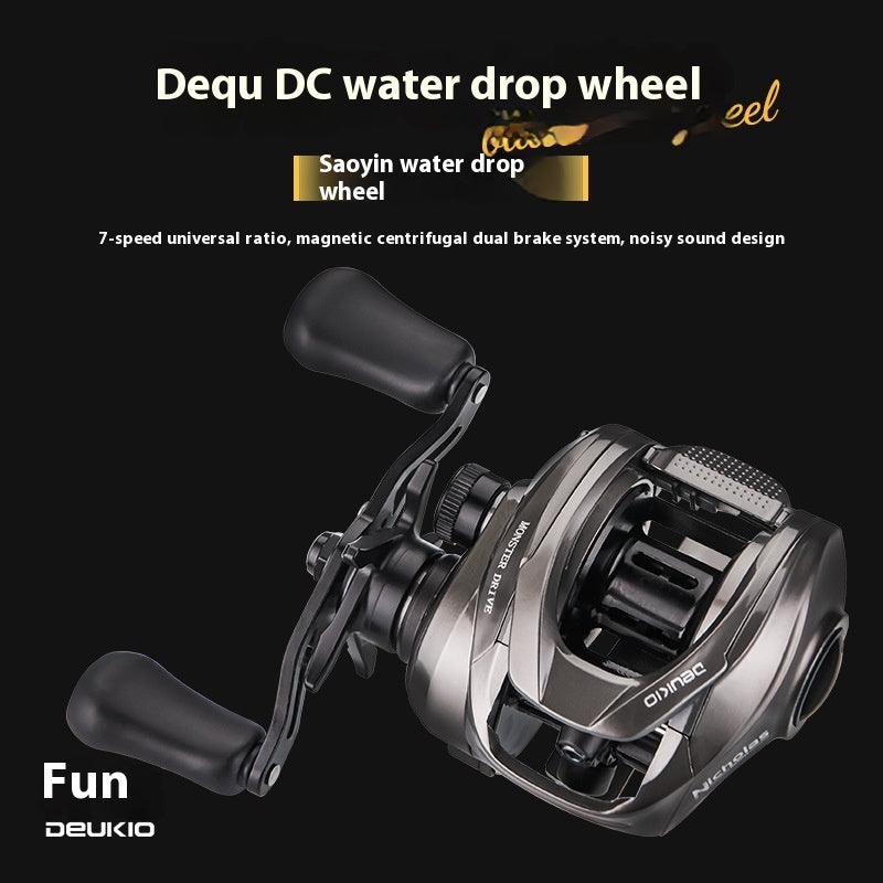 Micro Droplet Wheel Dual Brake Fishing Line Wheel