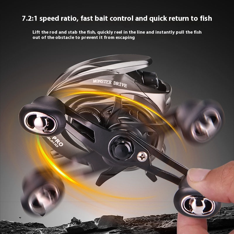 Micro Droplet Wheel Dual Brake Fishing Line Wheel