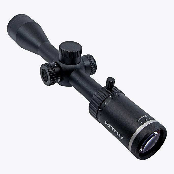 Riton Optics Centerfire Scopes Riton Optics Riton X1 Primal Rifle Scope - 4-16x44 1" SFP RUT