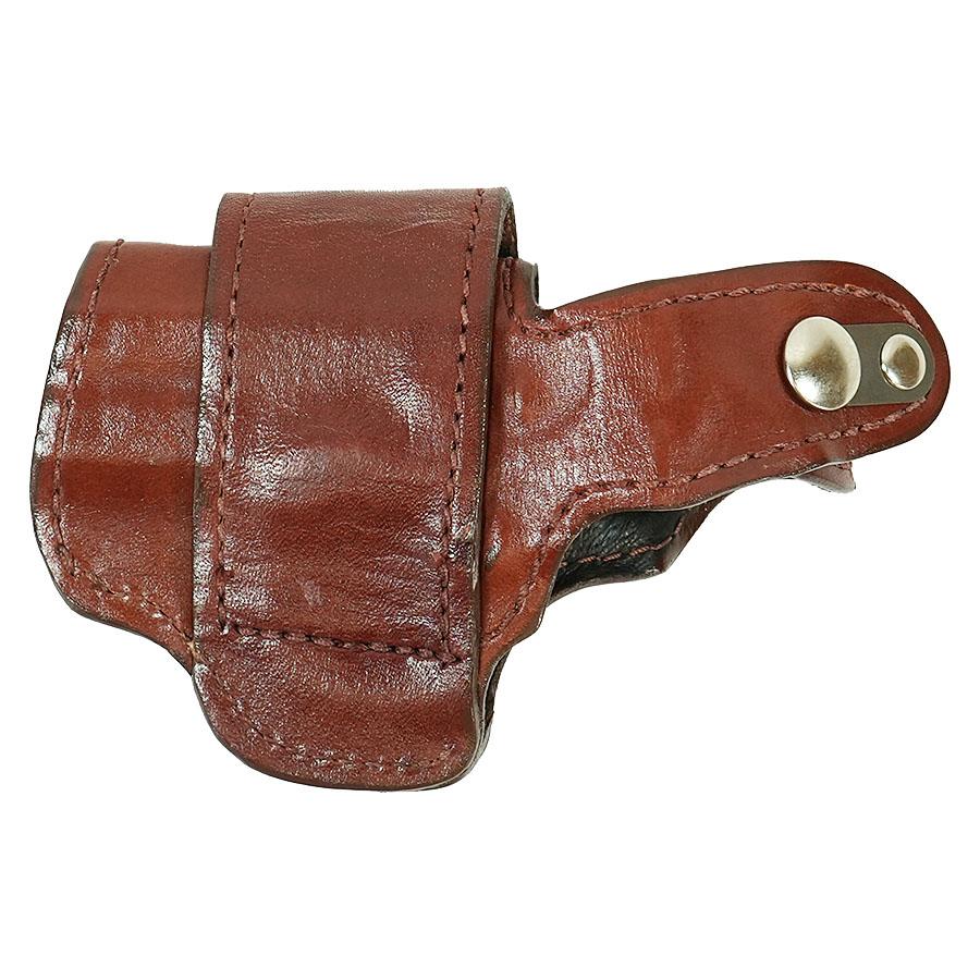 Bond Arms Gun Holsters Bond Arms Leather Driving Holster Right Hand 3" Barrel Brown with Henna Stitching