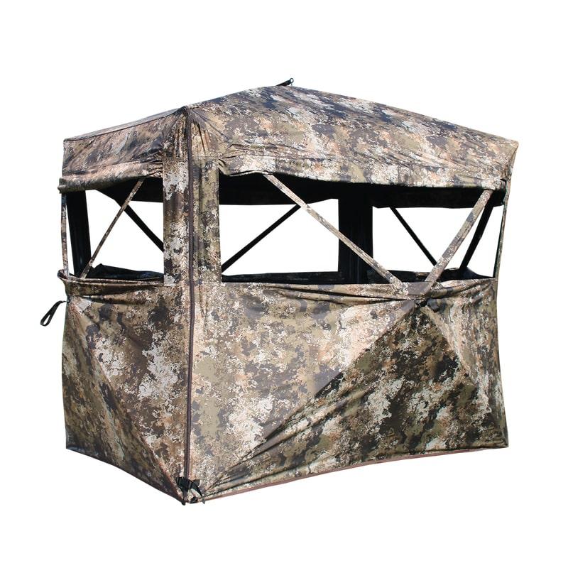 Gsm Ground Blinds Gsm Muddy The Garage Ground Blind 4'x6' Camo