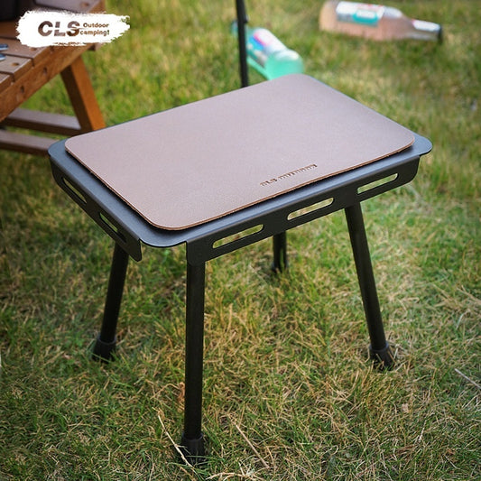 CLS Outdoor Dual Use Mini Folding Table Camping Stool