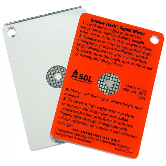 Adventure Ready Brands Emergency &amp; Survival Adventure Ready Brands Survive Outdoors Longer Rescue Flash Floating Mirror