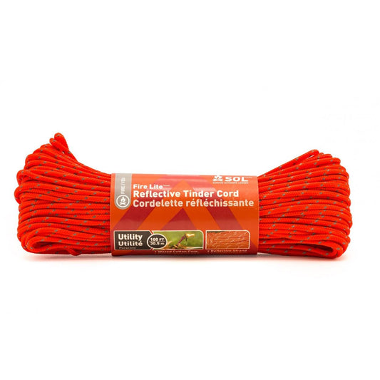 Adventure Ready Brands Emergency &amp; Survival|Outdoors Adventure Ready Brands Ready Brands Survive Outdoors Longer Fire Lite Utility Reflective Tinder Cord 100 ft
