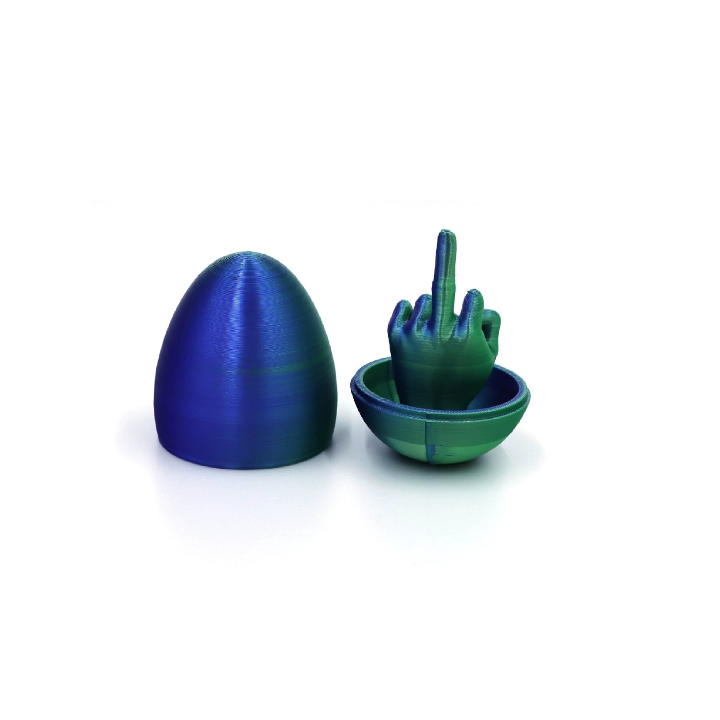 3d printing friendly gesture egg decompression artifact