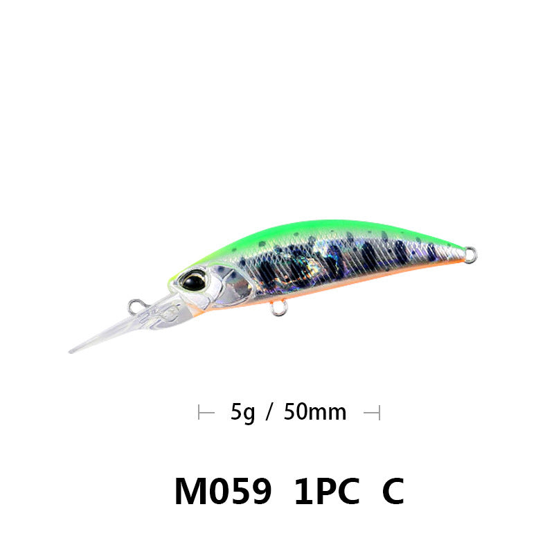 65mm Long-tongue Plastic Bait Submerged Mino