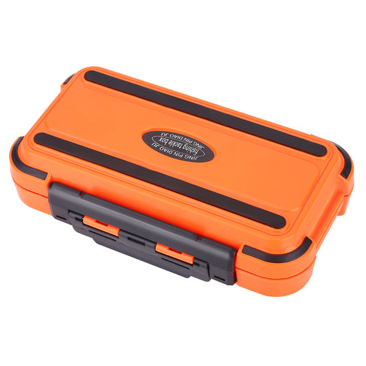 24 Slots Fishing Tackle Accessories Gear Equipment Storage Waterproof Box Orange