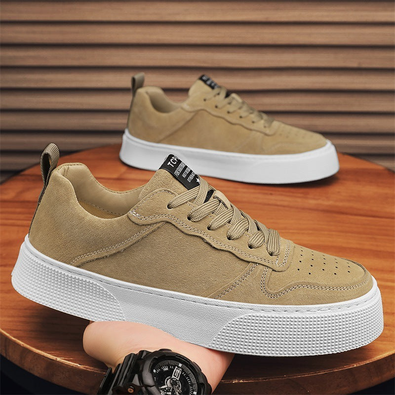 Autumn Men's Breathable Plus Size Size 46 Platform Sneakers All-matching Fashion Casual Sports Men's Shoes