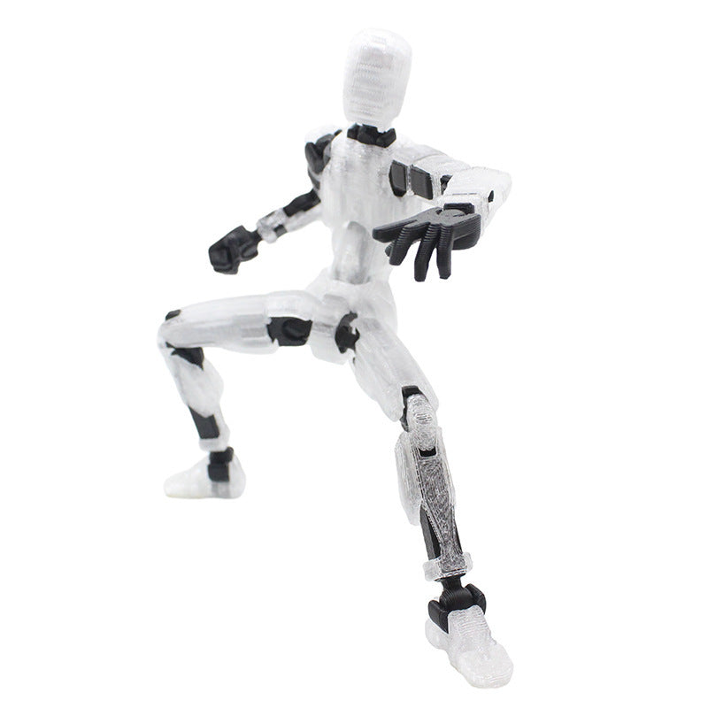 3d printing more than movable joint doll lucky 13 full body movable robot