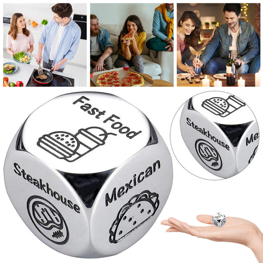 Funny Decision Dice Couple Lovers Date Night Games Party Toy Food Movie Decision Dice Valentine's Day Gift