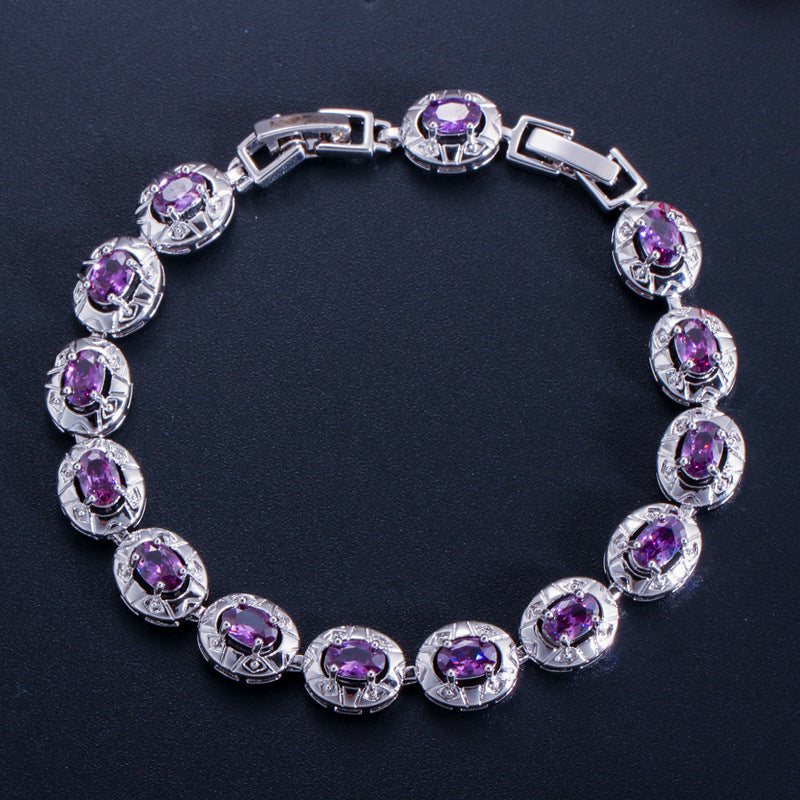 Zircon Bracelet Birthday Gift Crystal