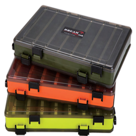 Double-sided double-layer lure box fishing tackle box