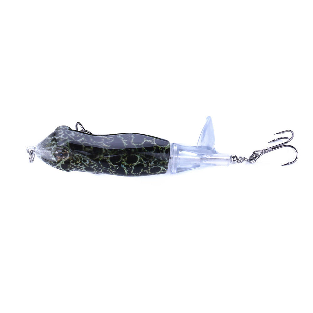 9cm propeller tractor hard bait floating frog bait