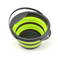 Folding multifunctional silicone bucket