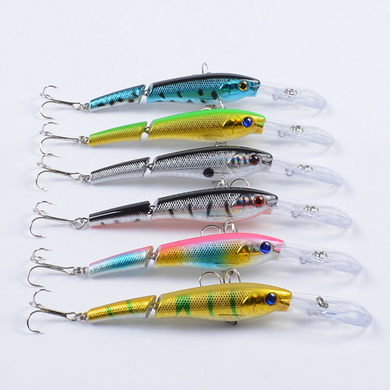 Luya lure bionic multi-section Mino lure