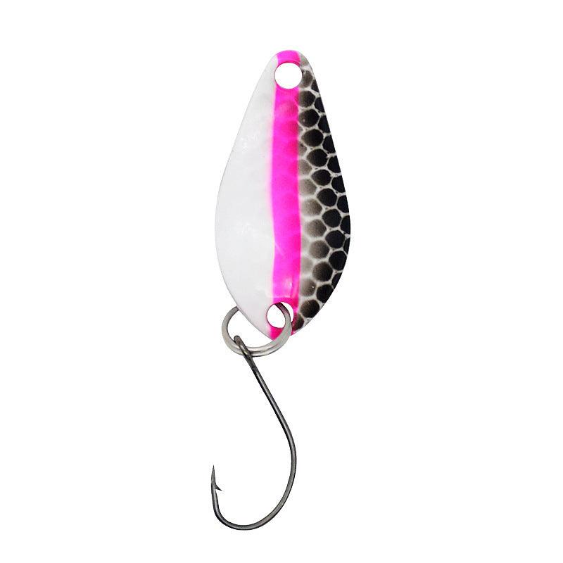 Colorful Sequins Single Hook Lure Topmouth Culter Trout