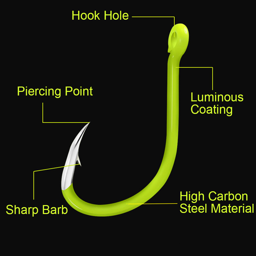 Barbed tube with Iseni hook