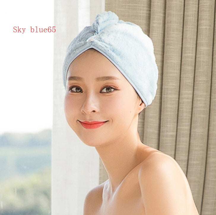 Women's Hair Dryer Cap, Absorbent Dry Hair Towel