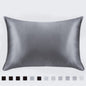 Pillowcase Satin Solid Color Simulation Silk Single Pillowcase Ice Silk Pillowcase