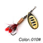 Special bionic bait fishing gear for rotating metal sea fishing