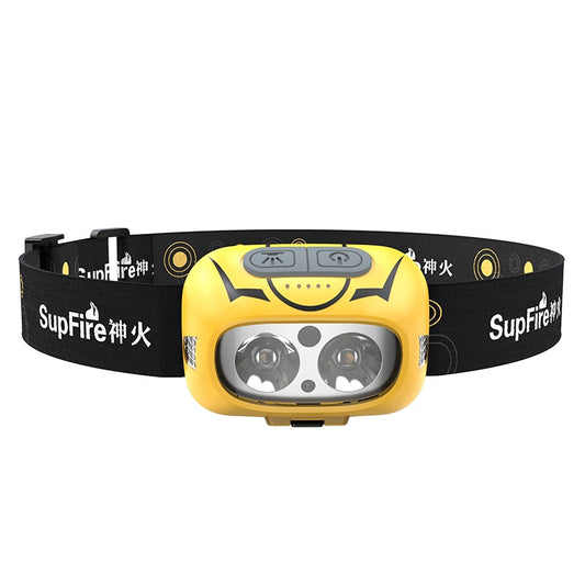 High-Brightness Headlamps Strong Light Long-Range Night Fishing Sensor Headlamps