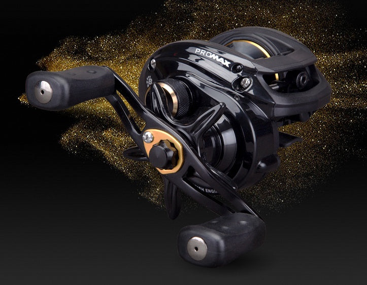 Drip Wheel Pmax3 All-Metal Lure Long-Throw Fishing Reel Fishing Reel Anti-Explosion Line Fishing Reel Double Brake