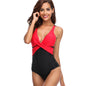Sexy Solid color One Piece Swimsuit Women Swimwear Bodysuit Swimsuit Female Push Up Monokini High Waist Bathing Suits Beach Wear