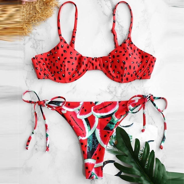 Bikini Swimwear Women Push Up Swimsuit