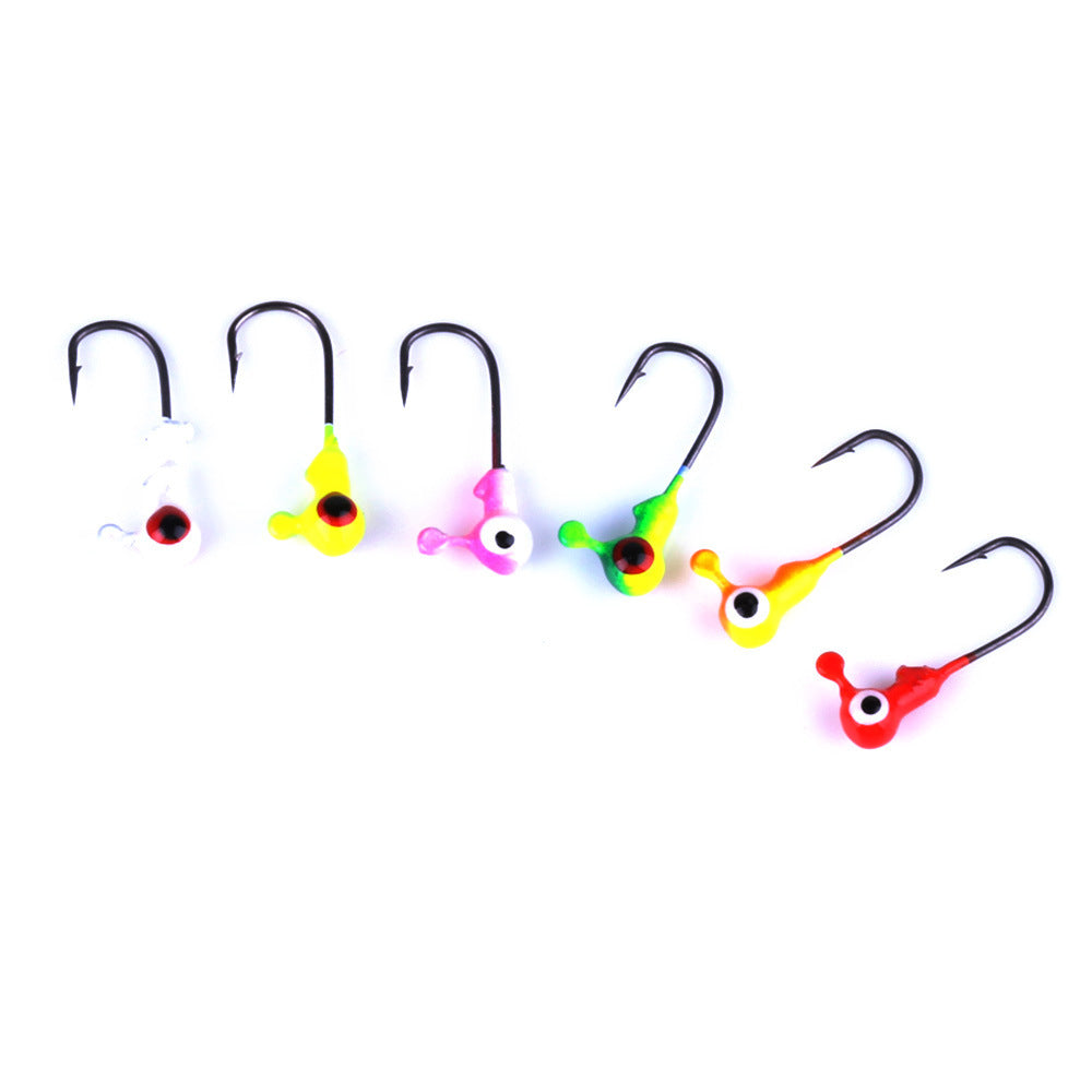 1g Lead Hook Bait 50 Hooks Bag Outdoor Fishing Gear Supplies