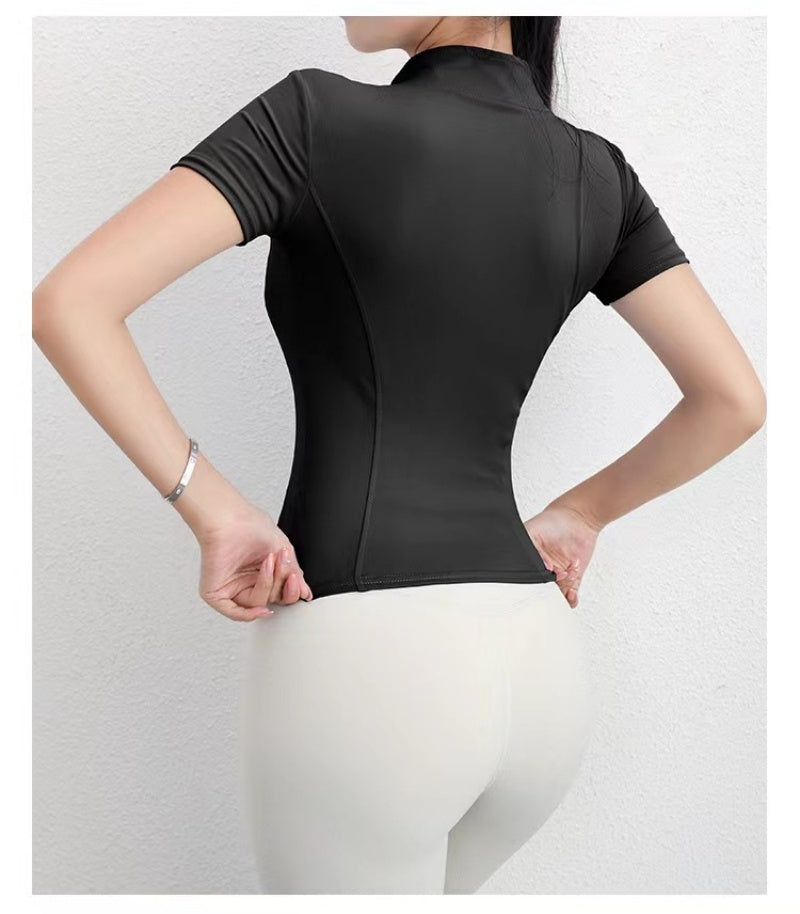 Double Curved Short Sleeved Jacket