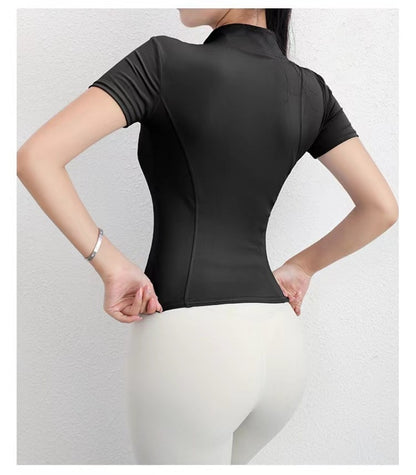 Double Curved Short Sleeved Jacket