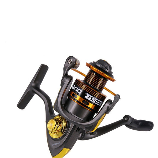 Metal head fishing reel